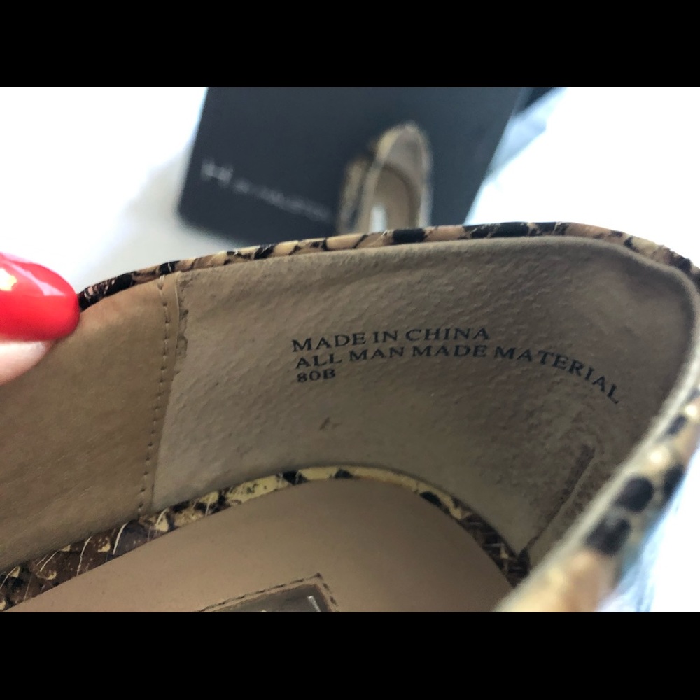 H Halston Platform Block Heel - image 3